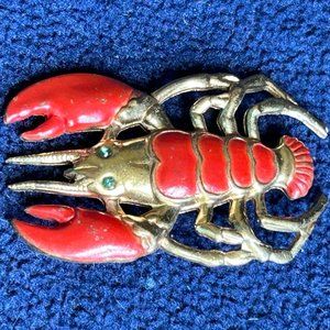 Vintage Lobster Pin